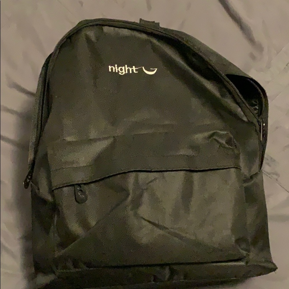 Black backpack